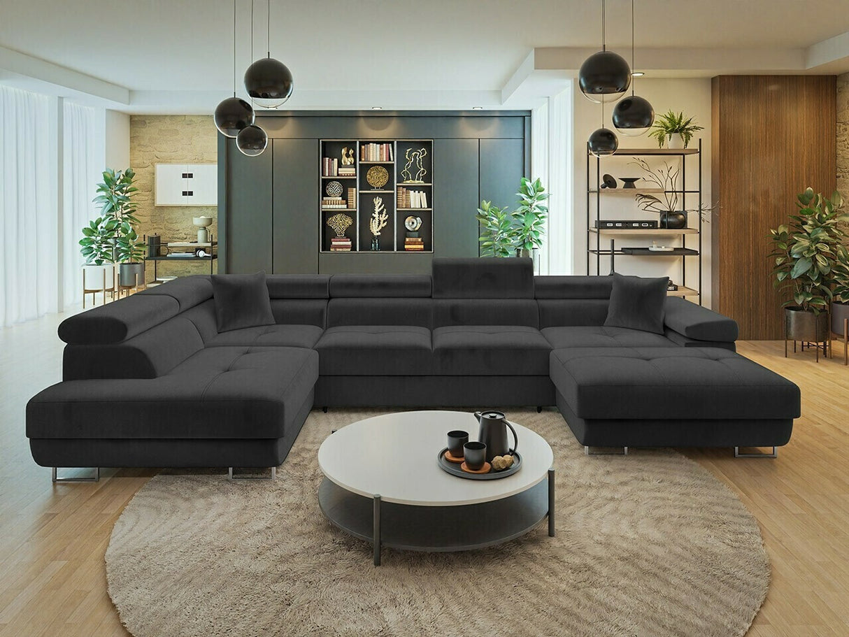 Sarokkanapé Narożnik TOREZIO BIS, Szín: Manila 18, Változatok: Balos