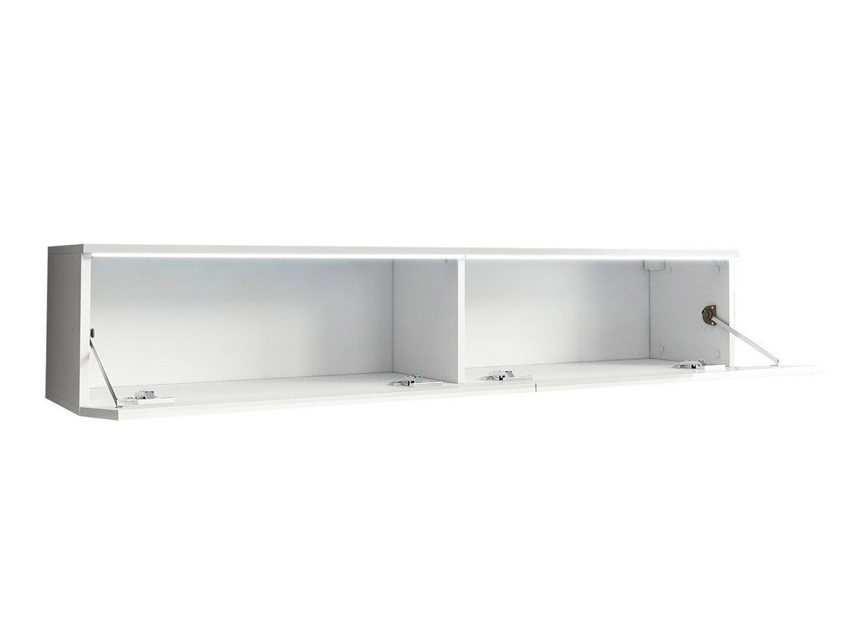 TV-állvány Lowboard D140 (Dlone 140), Led világítás: Nem, Szín: Grafit