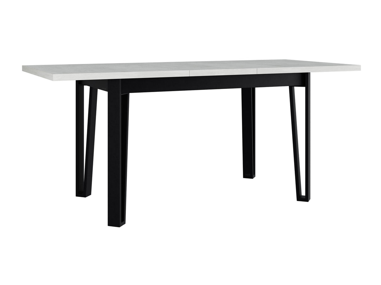 Asztal Stół IKON 5 LAMINAT, Szín: Sonoma tölgy + Fekete