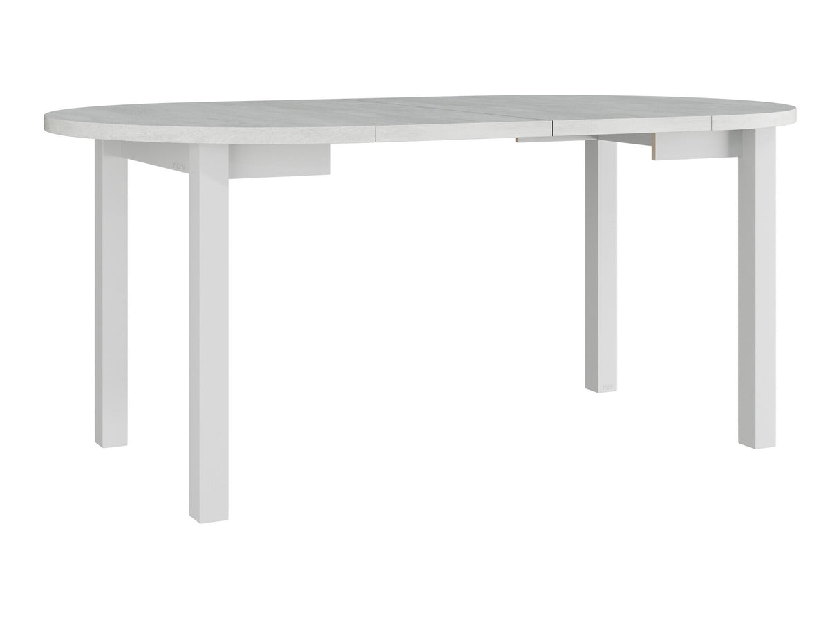 Asztal Stół POLI 4 LAMINAT, Szín: Fehér