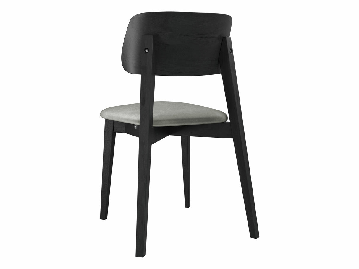 Szék Krzesło tapicerowane KT63/C, Kárpit: Magic Velvet 2217, Fa színe: Fekete