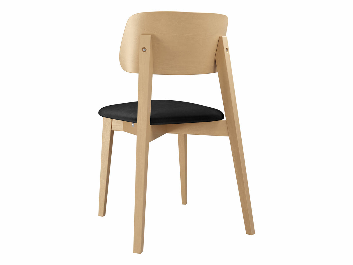 Szék Krzesło tapicerowane KT63/C, Kárpit: Magic Velvet 2219, Fa színe: Bükkfa