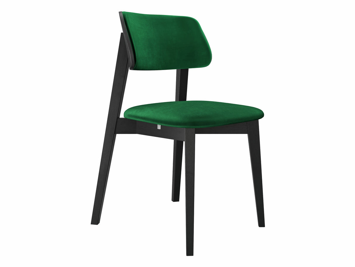 Szék Krzesło tapicerowane KT63/C, Kárpit: Magic Velvet 2225, Fa színe: Fekete