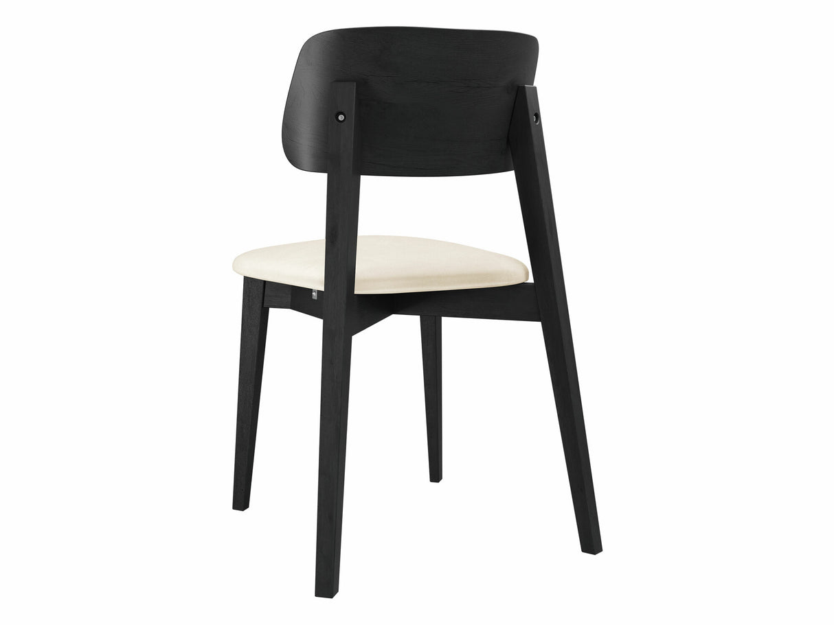 Szék Krzesło tapicerowane KT63/C, Kárpit: Magic Velvet 2250, Fa színe: Fekete