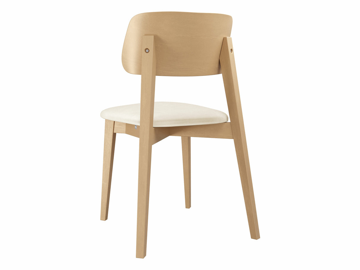 Szék Krzesło tapicerowane KT63/C, Kárpit: Magic Velvet 2250, Fa színe: Bükkfa