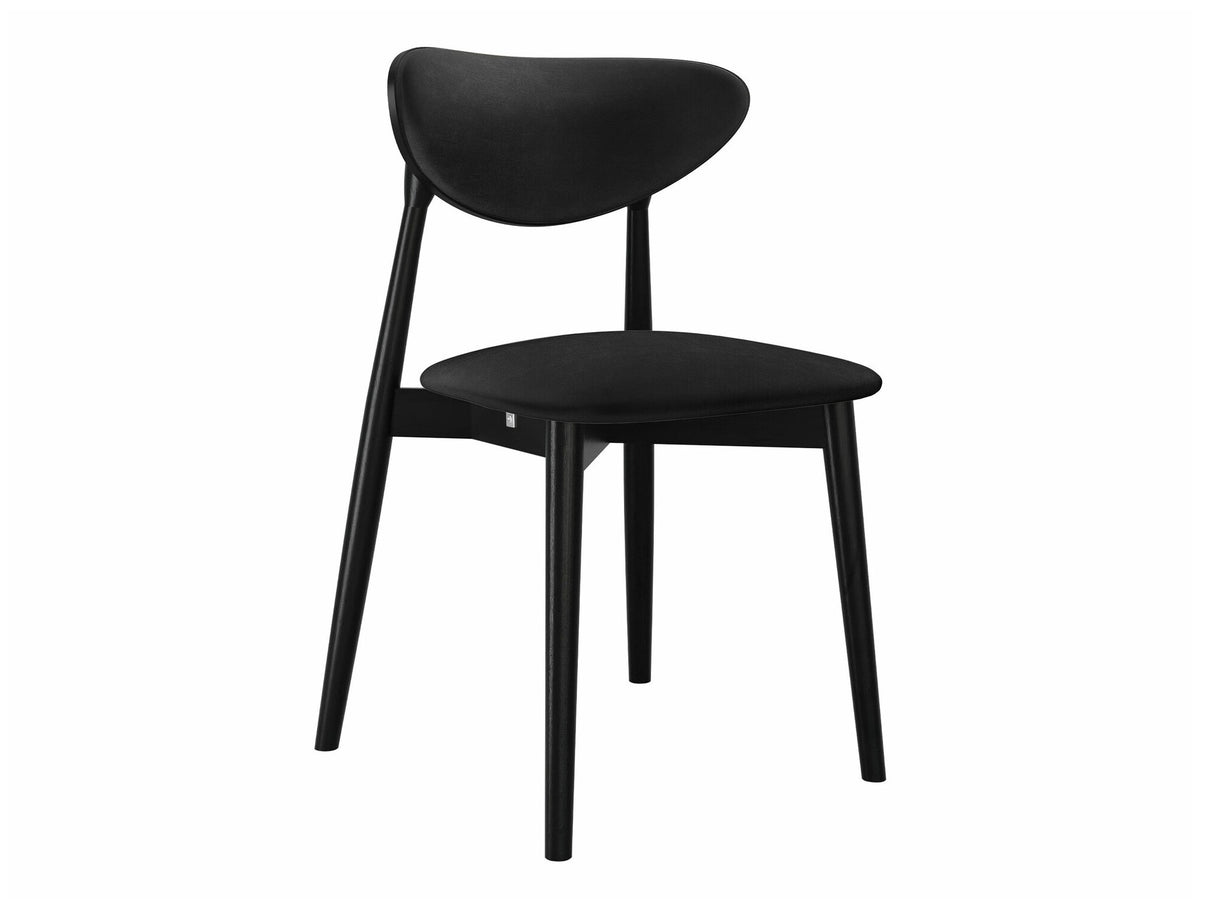 Szék Krzesło tapicerowane KT65/C, Kárpit: Magic Velvet 2219, Fa színe: Fekete