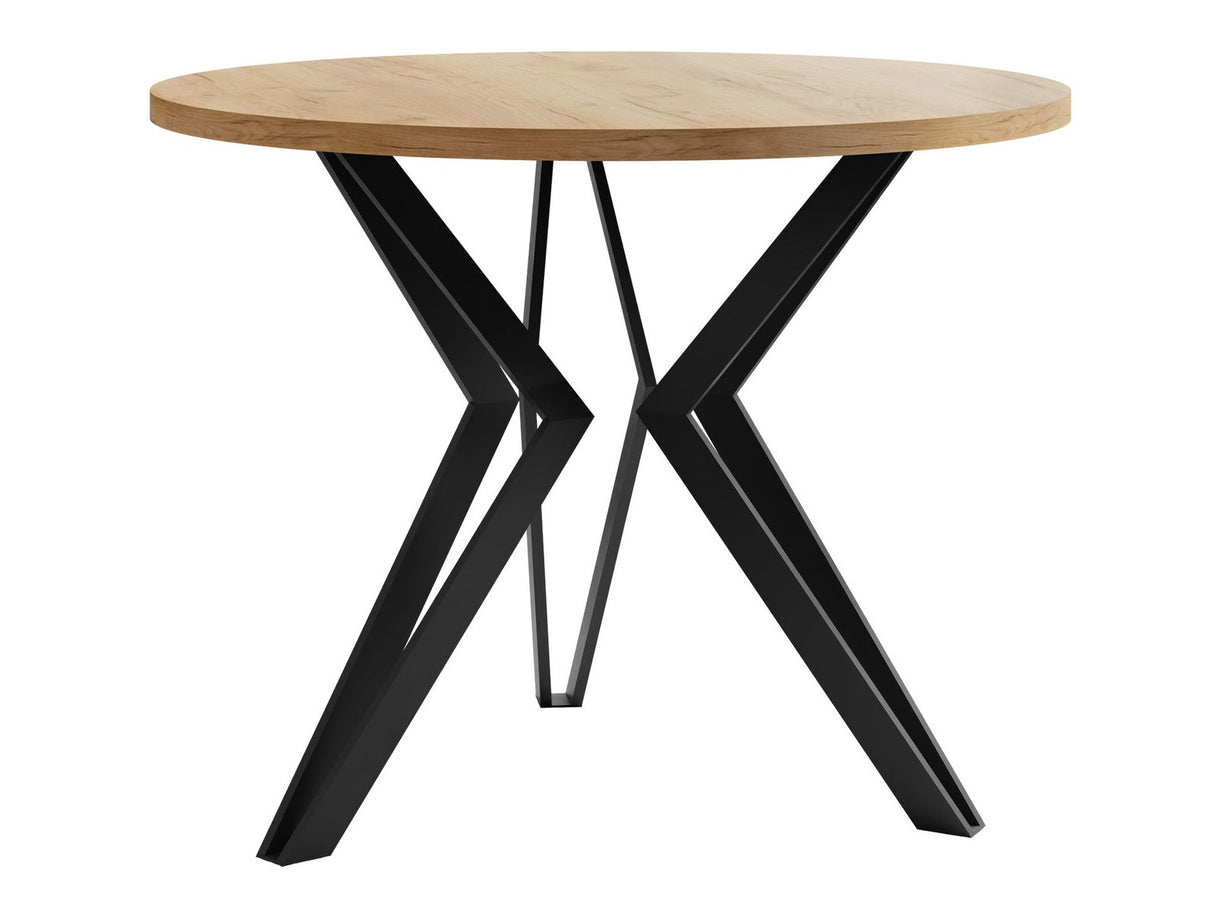 Dohányzóasztal Stolik kawowy STK M13, Szín: Arany tölgy + Fekete