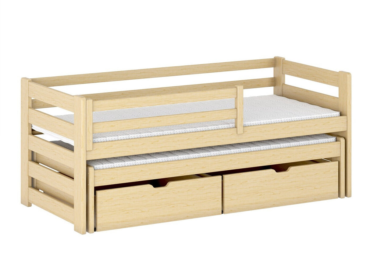 Ágy Łóżko SENSO, Szín: Fenyő, Alvó felület mérete: 90 x 200 cm