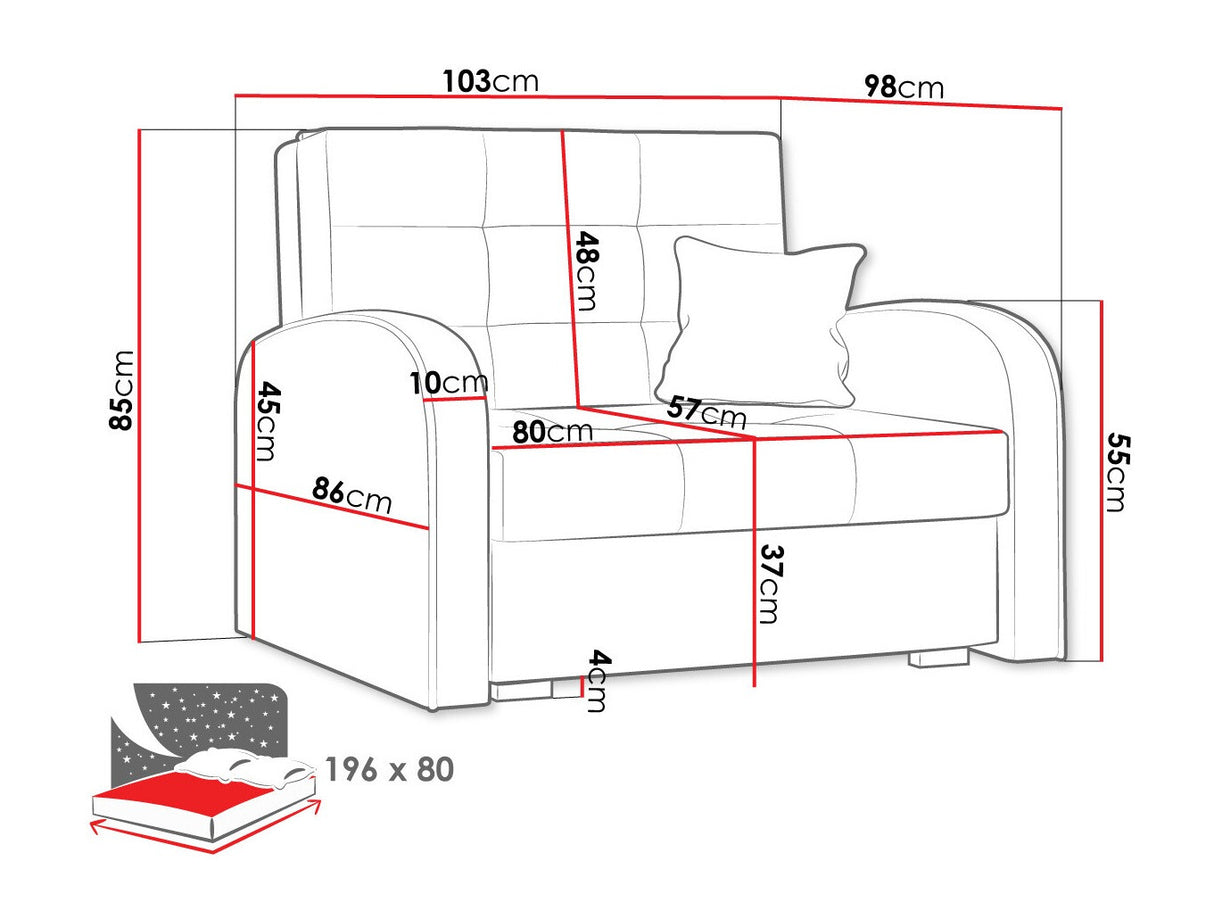 Fotel Viva Arany I (Clivia Arany I), Szín: Aragon 90