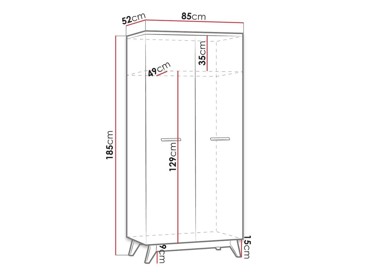 Gardróbszekrény Sven SV1