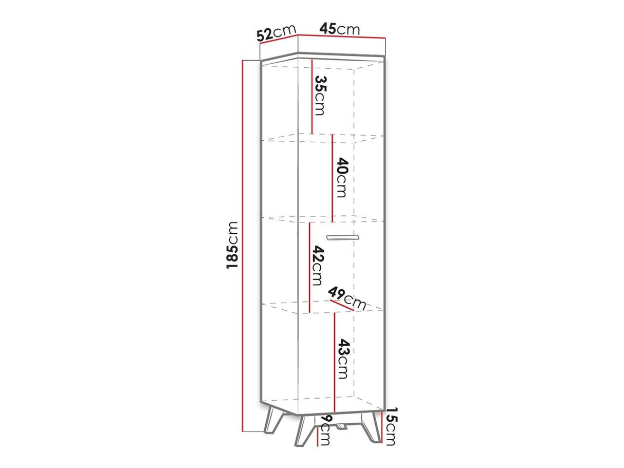 Könyvespolc Sven SV2