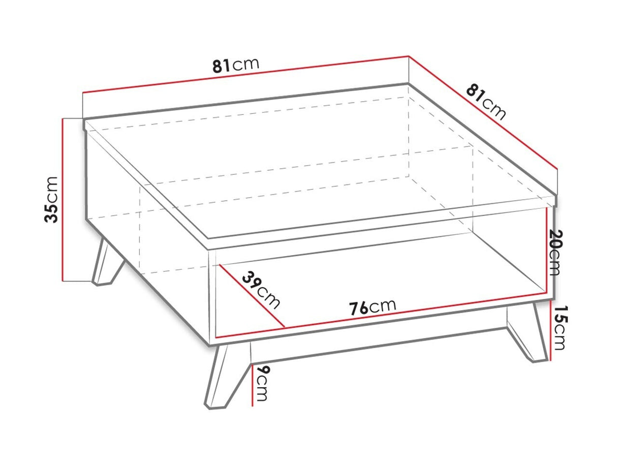 Dohányzóasztal Sven SV10