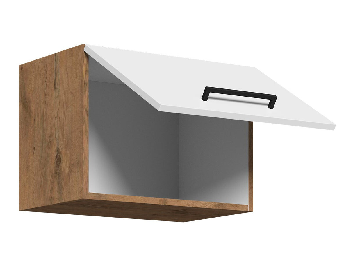 Moduláris fali szekrény Faline 50 GU-36 1F (Vigo), Szín: Lándzsa tölgy + Sötét erdő