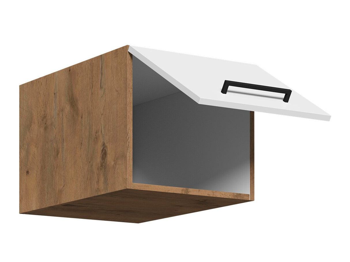Moduláris fali szekrény Faline 40 NAGU-36 1F (Vigo), Szín: Lándzsa tölgy + Matera szürke