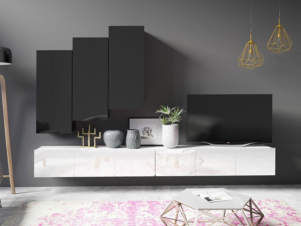 Nappali szett Calabrini (Bralani XX), Szín: Fehér + Fekete