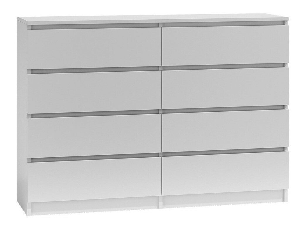 Komód MALWA M8 (Osko OK8), Szín: Fehér
