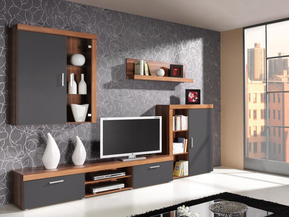 Nappali szett Samba IV (Brode IV), Szín: Szilva + grafit