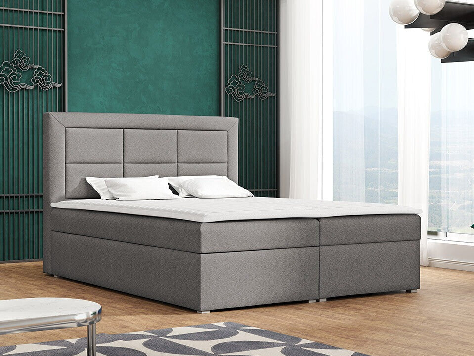 Kontinentális ágy CLASIC BOX (Pesto Box), Szín: Victoria 14 867, Alvó felület mérete: 140 x 200 cm