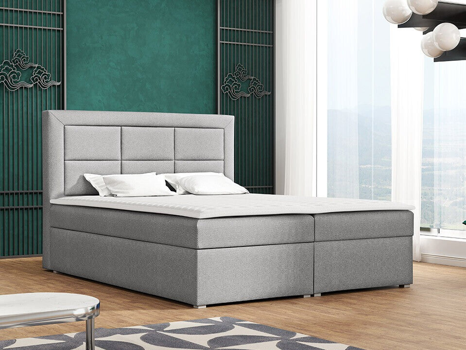 Kontinentális ágy CLASIC BOX (Pesto Box), Szín: Victoria 14 866, Alvó felület mérete: 160 x 200 cm