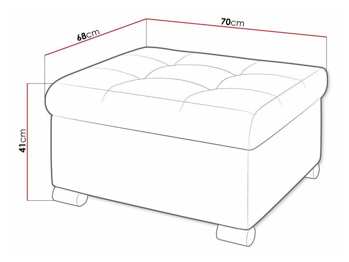 Puff Niko M (Tony), Szín: Soul 20 + Soul 13