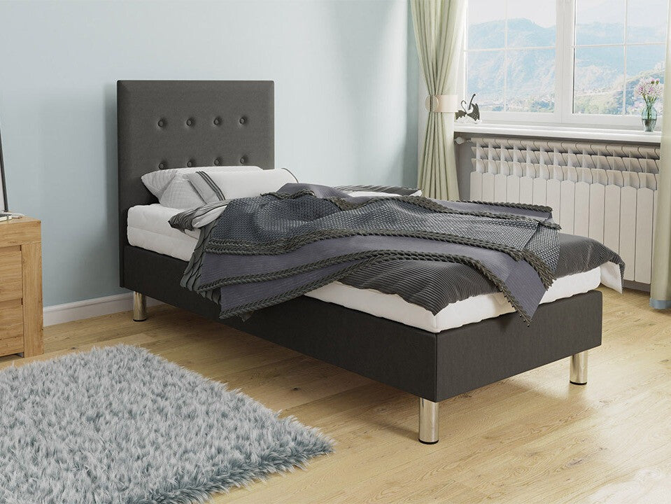 Kontinentális ágy Lux (Estelle), Szín: Solo 267, Alvó felület mérete: 90 x 200 cm