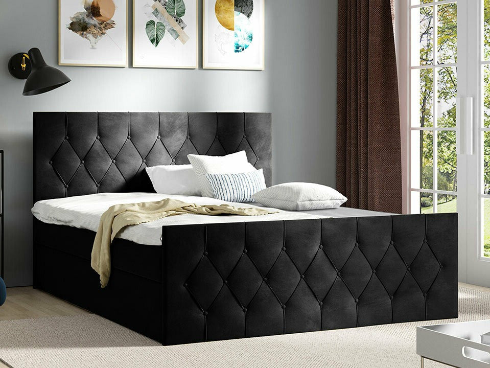 Kontinentális ágy SKY LUX (Colzone), Szín: Mikrofaza 15, Alvó felület mérete: 140 x 200 cm