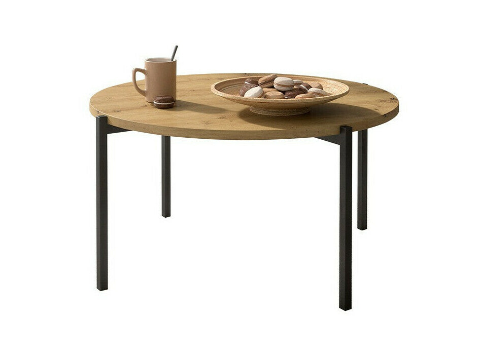 Dohányzóasztal SIGMA A02 Captains (Batasu A01), Szín: Artisan tölgy + Fekete