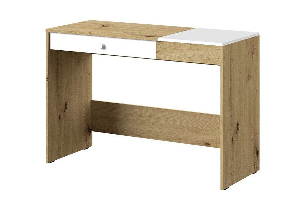 Íróasztal Nero 10 (Wurak), Szín: Artisan tölgy + Fehér