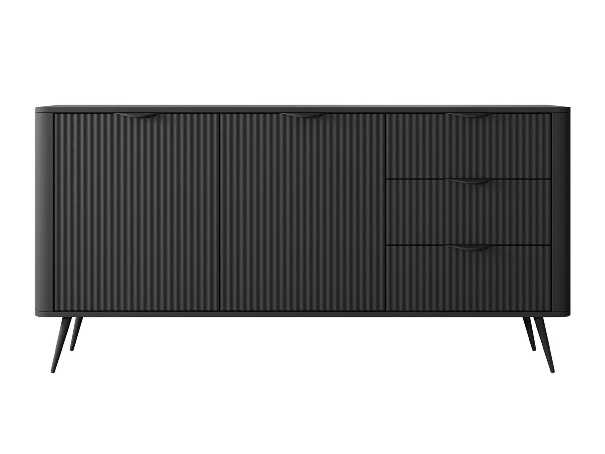 Komód Komoda 2D3S LANTE, Szín: Grafit