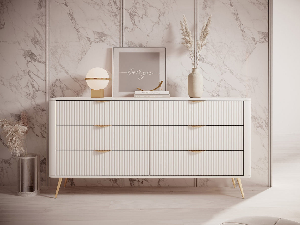 Komód Komoda 6S LANTE, Szín: Beige