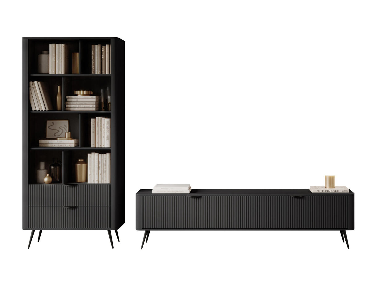 Nappali szett Meble LANTE I, Szín: Grafit