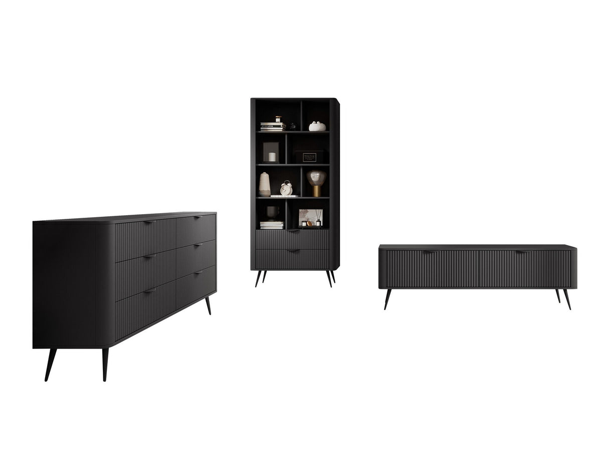 Nappali szett Meble LANTE III, Szín: Grafit