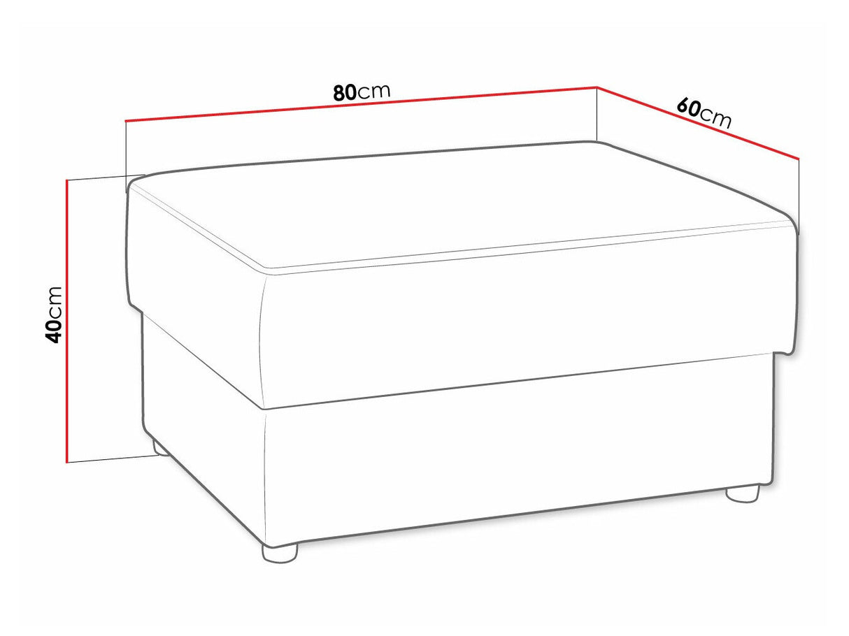Puff Pufa BONO, Szín: Soft 017 + Kronos 22