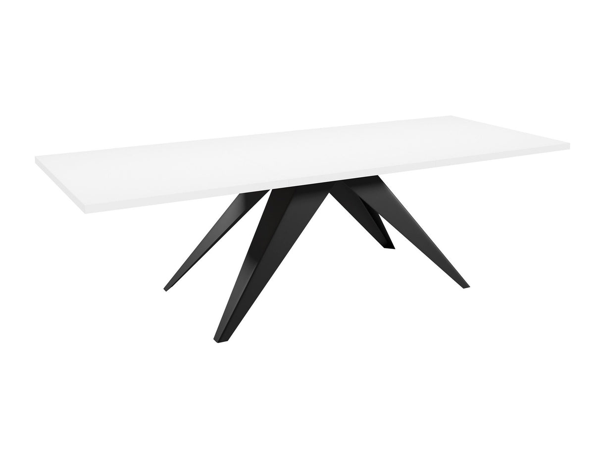 Asztal Stół VENTO 140, Szín: Fekete + Kézműves aranytölgy