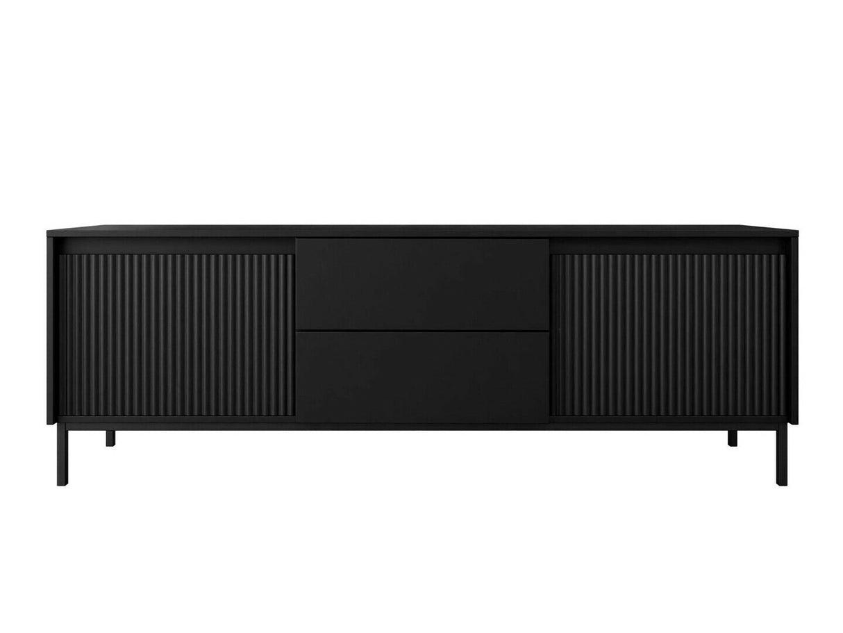 TV-állvány Szafka RTV 2K2SZ OZMI, Szín: Fekete