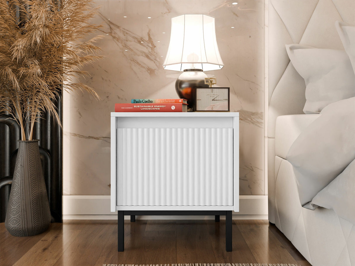 Éjjeliszekrény Szafka nemcna 1SZ OZMI, Szín: Fehér