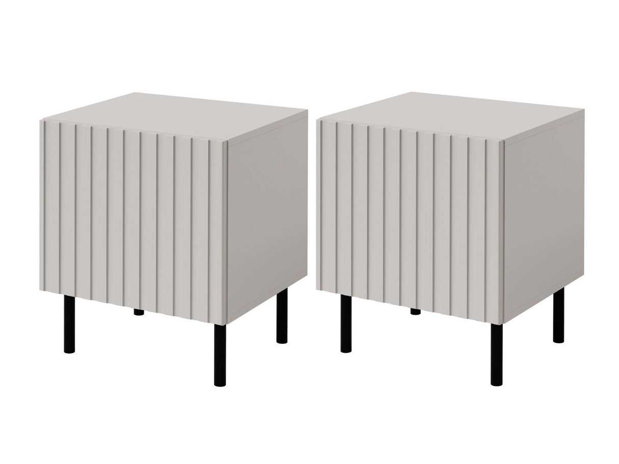 Éjjeliszekrény szett Stolik nemcny ARUBA 2 szt. Kasmír