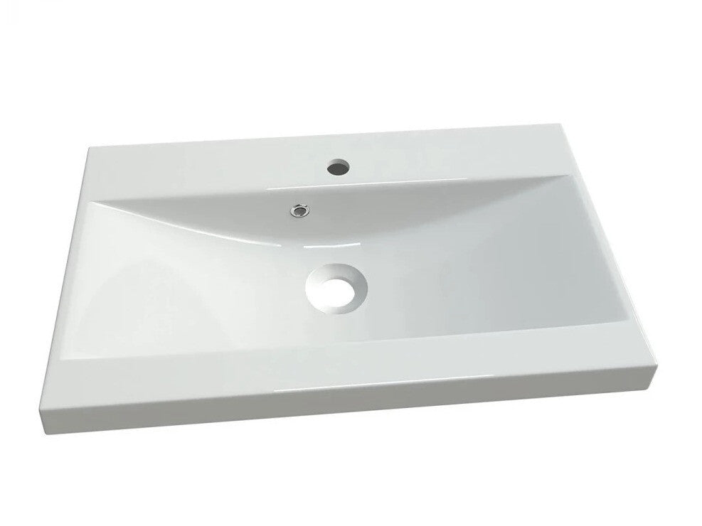 Fürdőszoba garnitúra Madrit II, Szín: San remo tölgy, Led világítás: Nem