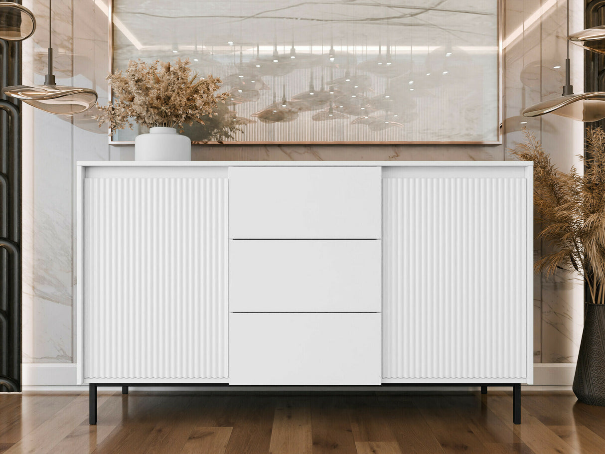 Komód Komoda 2D3SZ OZMI, Szín: Fehér