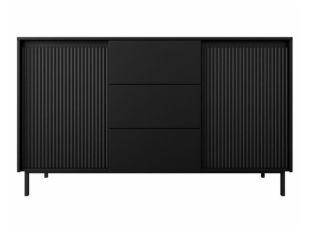 Komód Komoda 2D3SZ OZMI, Szín: Fekete