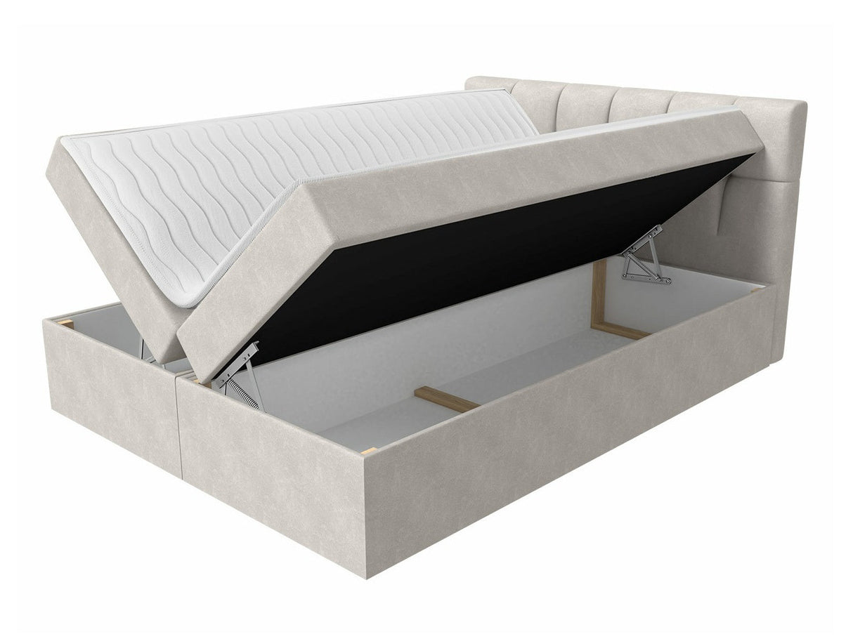 Kontinentális ágy Rico (Rdest), Szín: Muna 08, Alvó felület mérete: 120 x 200 cm