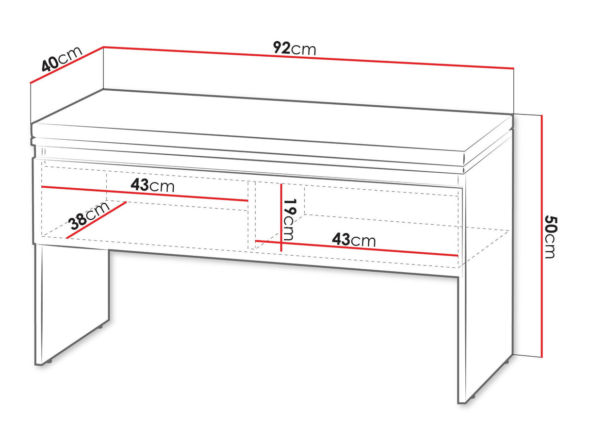 Cipőtároló Kontener 1K SIMPLY SM-03, Szín: Szürke