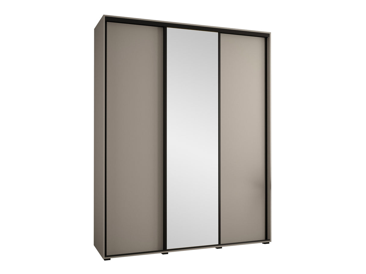 Gardróbszekrény Szafa DAKOTA 3 200 (gł.60) Kaszmir/Kaszmir + Czarny