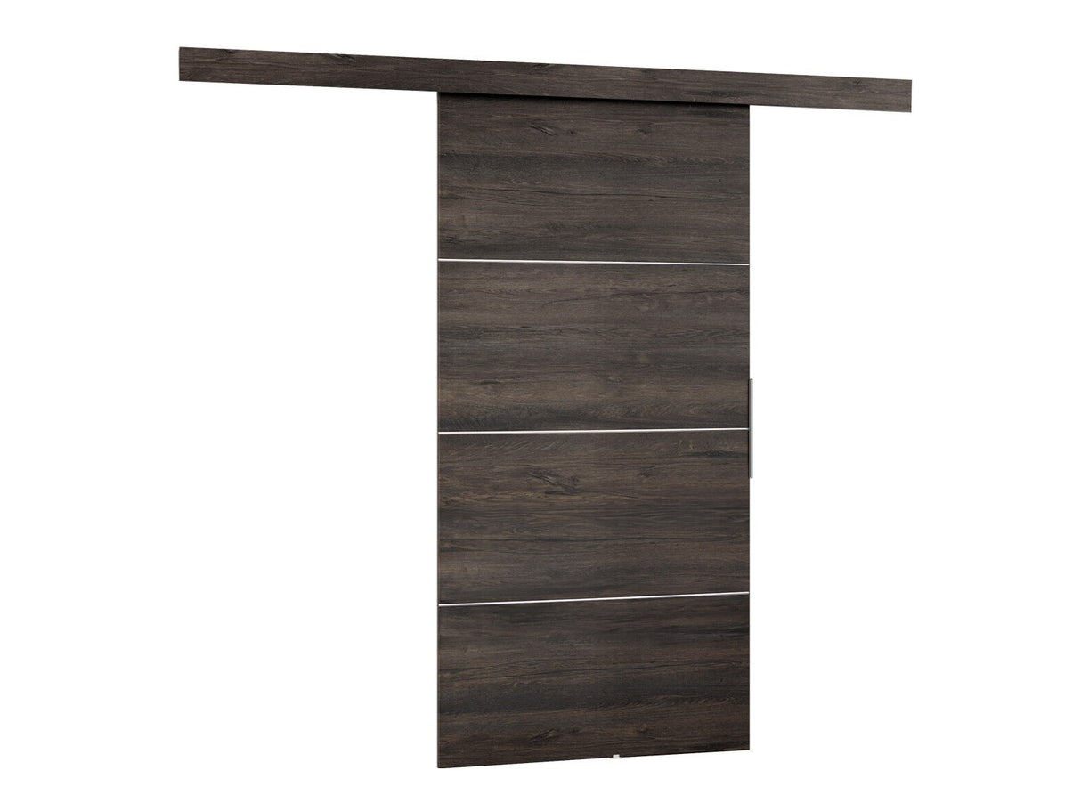 Tolóajtók Drzwi MALIBU PLUS 90 + samodomykacz, Szín: Sötét kőris