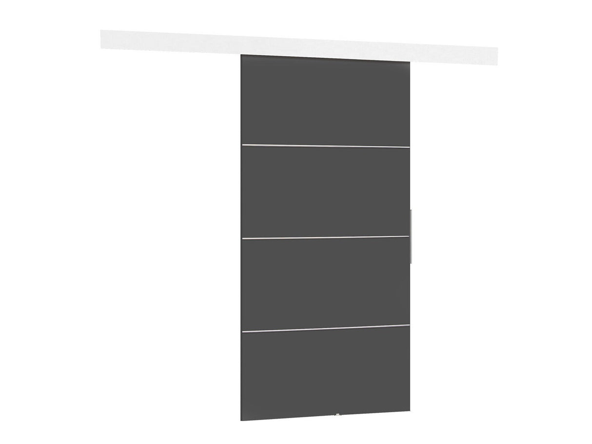 Tolóajtók Drzwi MALIBU PLUS 90 + samodomykacz, Szín: Antracit