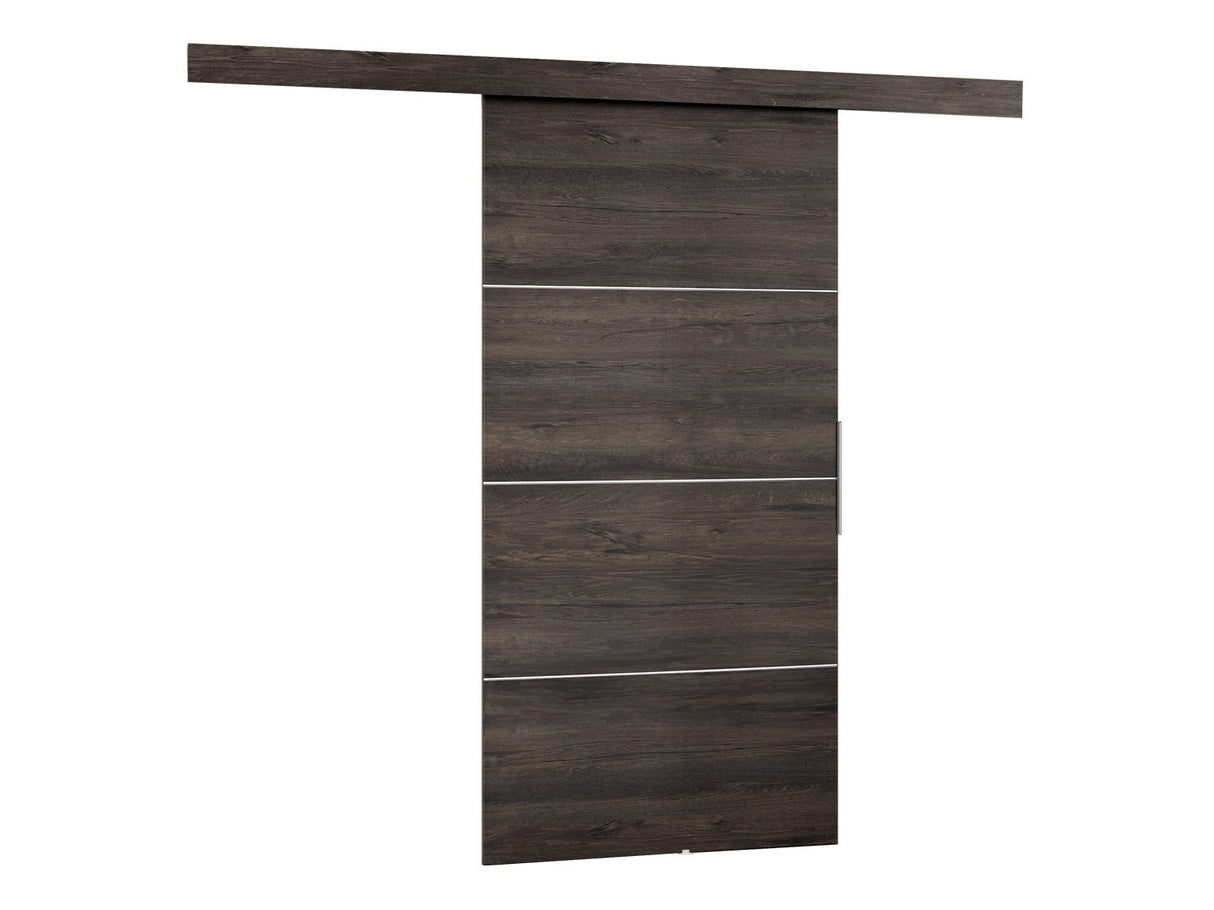 Tolóajtók Drzwi MALIBU PLUS 80 + samodomykacz, Szín: Sötét kőris