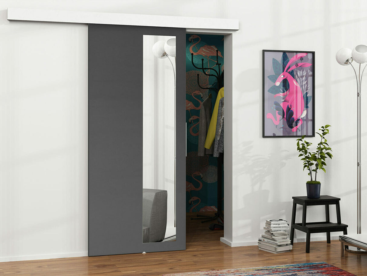 Tolóajtók Drzwi MALIBU WZORY M-3 100 + samodomykacz, Szín: Antracit