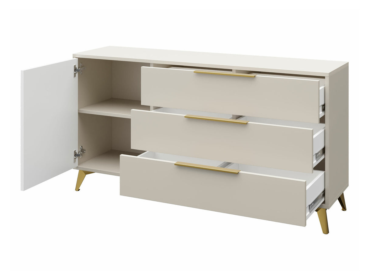 Komód Komoda 1D3SZ XYLIX Beż Piaskowy