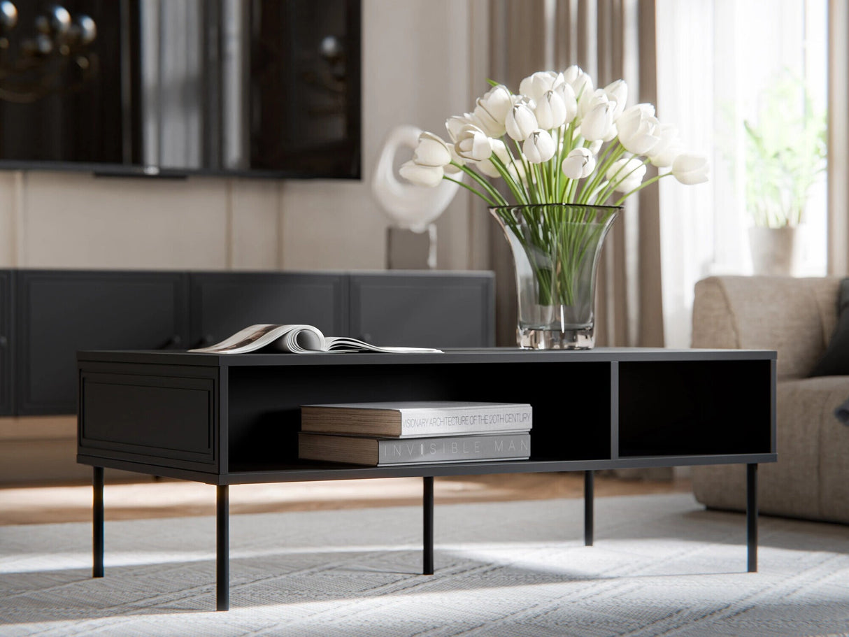 Dohányzóasztal Ława PALAZZO BIS, Szín: Fekete