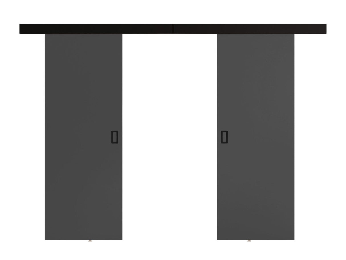 Tolóajtók Drzwi WERDI DUO 152 + 2x samodomykacz, Szín: Grafit